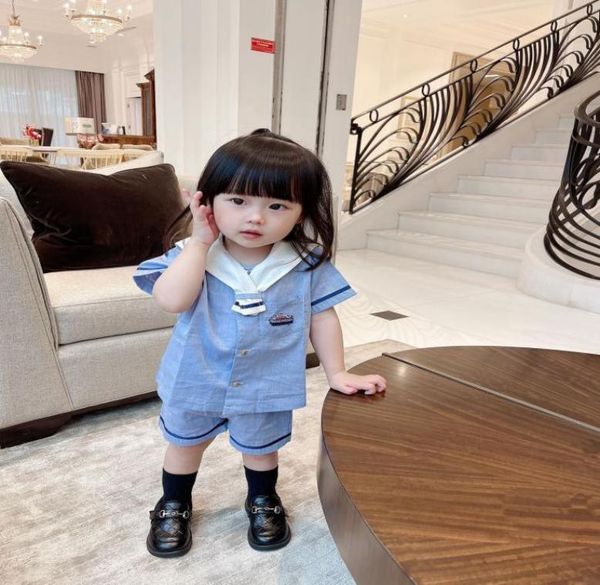 toddler girl summer 2pcs set short sleeve shorts clothes set baby girls wear cotton casual tracksuits1565039, White